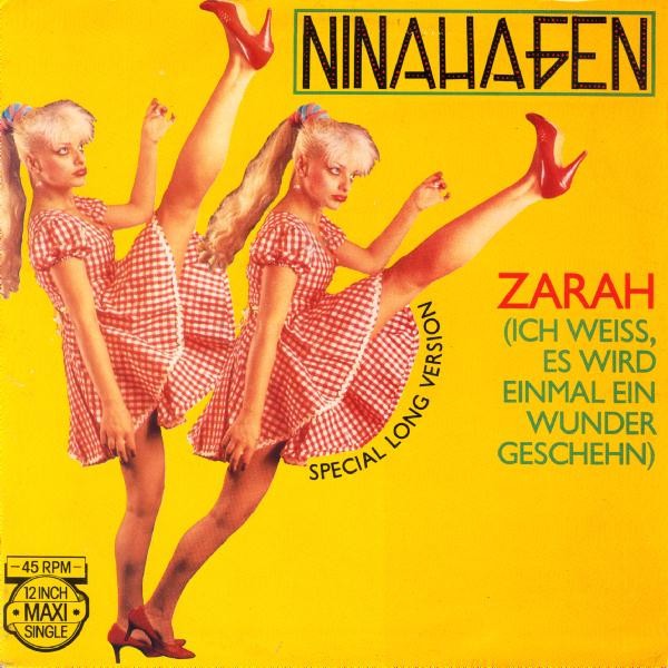 Nina Hagen ‎ Zarah Ich Weiss Es Wird Einmal Ein Wunder Geschehn