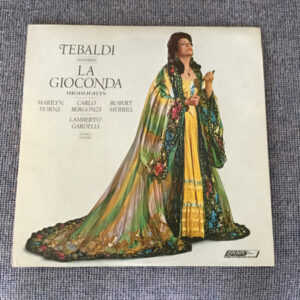 Amilcare Ponchielli ,composer Renata Tebaldi La Gioconda Marilyn Horne Laura Carlo Bergonzi ,Enzo Grimaldi Robert Merrill ,Barnaba Lamberto Gardelli ‎– La Gioconda (Used Vinyl)