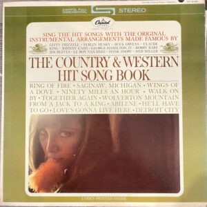 Marvin Hughes ‎– The Country & Western Hit Song Book (Used Vinyl)