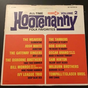 Various ‎– All Time Hootenanny Folk Favorites, Volume 2 (Used Vinyl)