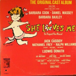 Barbara Cook, Daniel Massey, Barbara Baxley ‎– She Loves Me (The Original Cast Album) (Used Vinyl)
