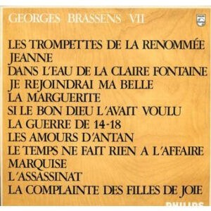 Georges Brassens ‎– VII (Used Vinyl)