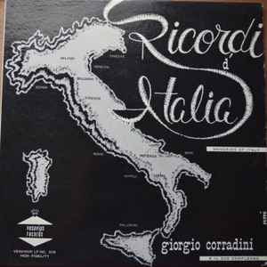 Giorgio Corradini ‎– Ricordi D'Italia (Memories Of Italy) (Used Vinyl)