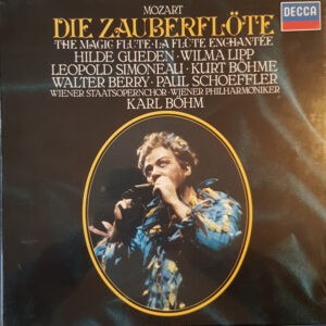 Mozart, Hilde Gueden, Wilma Lipp, Leopold Simoneau, Kurt Boehme, Walter Berry, Paul Schoeffler, Wiener Staatsopernchor, Wiener Philharmoniker, Karl Böhm ‎– Die Zauberflöte = The Magic Flute = La Flûte Enchantée (Used Vinyl) (BOX)