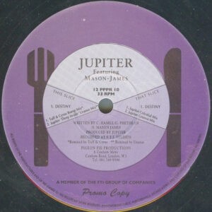 Jupiter Featuring Mason-James ‎– Destiny (Used Vinyl)