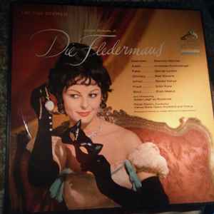 Johann Strauss, Vienna State Opera Chorus, Orchester Der Wiener Staatsoper, Sándor Kónya, Adele Leigh, George London, Anneliese Rothenberger, Risë Stevens, Eberhard Wächter, Erich Majkut ‎– Die Fledermaus By Johann Strauss - Musikalische Kurzfassung (Used Vinyl)