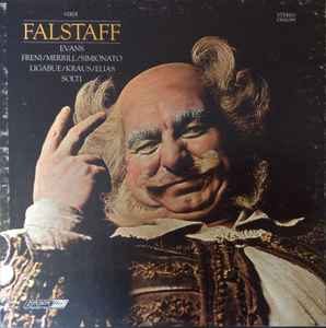 Giuseppe Verdi, RCA Italiana Opera Orchestra And Chorus, Georg Solti, Geraint Evans, Giulietta Simionato, Ilva Ligabue, Robert Merrill, Mirella Freni, Alfredo Kraus, Rosalind Elias ‎– Falstaff (Used Vinyl) (BOX)