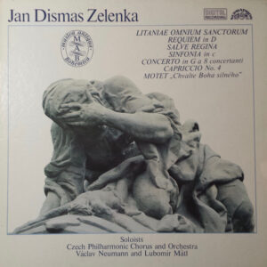 Jan Dismas Zelenka, The Czech Philharmonic Orchestra, Václav Neumann, Lubomír Mátl, Czech Philharmonic Chorus ‎– Litaniae Omnium Sanctorum/Requiem In D/Salve Regina/Sinfonia In C/Concerto In G A 8 Concertanti/Capriccio N°. 4/Motet "Chvalte Boha Silného" (Used Vinyl) (BOX)