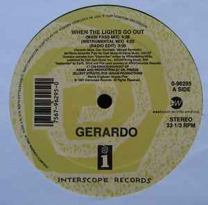 Gerardo ‎– When The Lights Go Out (Used Vinyl) (12")