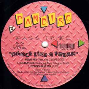 Bass Tribe ‎– Dance Like A Freak (Used Vinyl) (12")