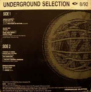 Various ‎– Underground Selection 8/92 (Used Vinyl) (12")