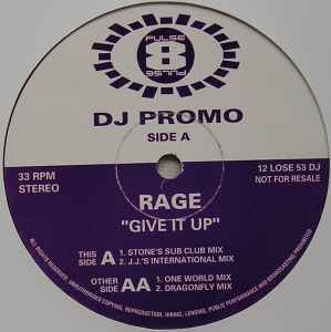 Rage ‎– Give It Up (Used Vinyl) (12")