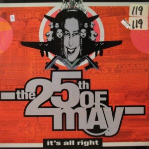 The 25th Of May ‎– It's All Right (Used Vinyl) (12")