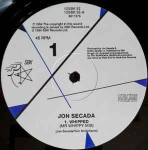 Jon Secada ‎– Whipped (Used Vinyl) (12")