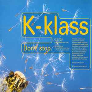 K-Klass ‎– Don't Stop (Used Vinyl) (12")