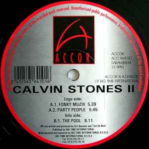 Calvin Stones II ‎– Fonky Muzik (Used Vinyl) (12")