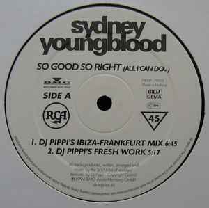 Sydney Youngblood ‎– So Good So Right (All I Can Do) (Used Vinyl) (12")