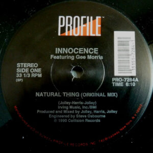 Innocence ‎– Natural Thing (Used Vinyl) (12'')