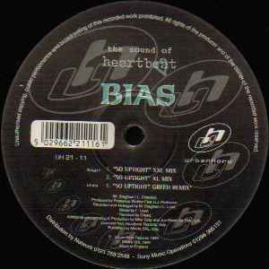 Bias ‎– So Uptight (Used Vinyl) (12")