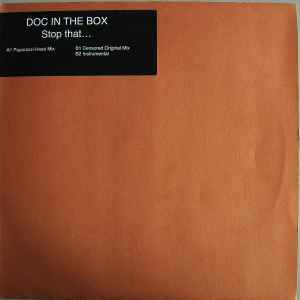 Doc In The Box ‎– Stop That... (Used Vinyl) (12")