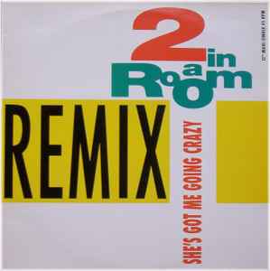 2 In A Room ‎– She's Got Me Going Crazy (Remix) (Used Vinyl) (12")