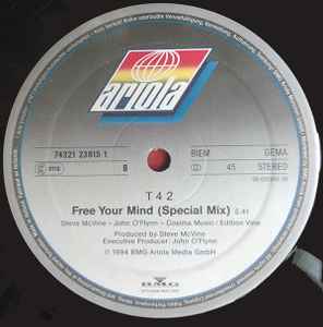 T42 ‎– Free Your Mind (Used Vinyl) (12")