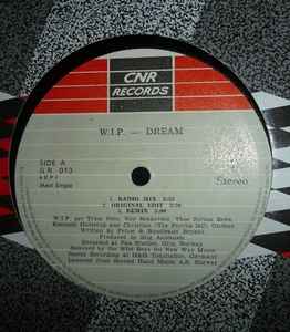 W.I.P. ‎– Dream (Used Vinyl) (12")