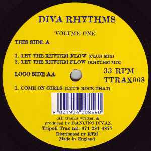 Diva Rhythms ‎– Volume One (Used Vinyl) (12")