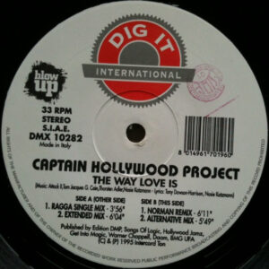 Captain Hollywood Project ‎– The Way Love Is (Used Vinyl) (12")