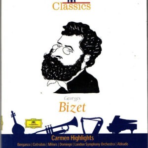 Georges Bizet, Teresa Berganza, Placido Domingo, Sherrill Milnes, Ileana Cotrubas, The London Symphony Orchestra, Claudio Abbado ‎– Carmen Highlights (Used CD)