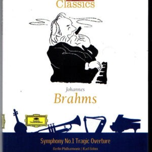 Johannes Brahms / Berlin Philharmonic, Karl Böhm ‎– Symphony No.1 / Tragic Overture (Used CD)