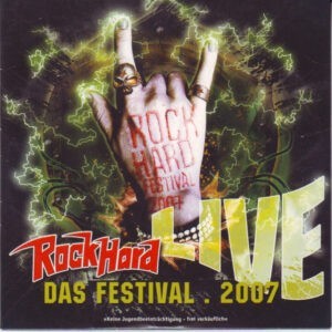 Various ‎– RockHard Live - Das Festival . 2007 (Used CD)