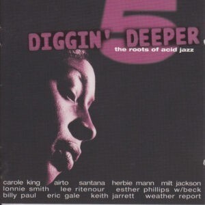 Various ‎– Diggin' Deeper 5 - The Roots Of Acid Jazz (Used CD)