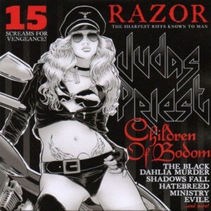 Various ‎– Razor: The Sharpest Riffs Known To Man (Used CD)