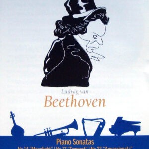 Ludwig van Beethoven / Wilhelm Kempff ‎– Piano Sonatas: No.14 "Moonlight" | No.17 "Tempest" | No.23 "Appassionata" (Used CD)