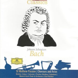 Johann Sebastian Bach ‎– St Mathew Passion / Choruses And Arias (Used CD)