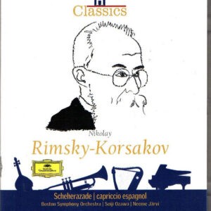 Rimsky-Korsakov / Boston Symphony Orchestra, Seiji Ozawa, Neeme Järvi ‎– Scheherazade / Capriccio Espagnol (Used CD)