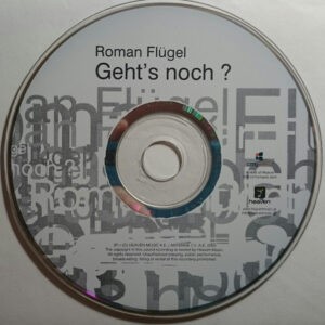 Roman Flügel ‎– Geht's Noch? (Used CD)