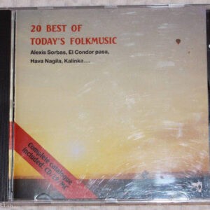 Various ‎– 20 Best Of Today's Folkmusic (Used CD)