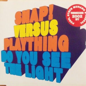 Snap! vs. Plaything ‎– Do You See The Light (Used CD)