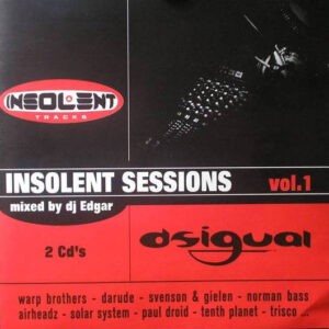 DJ Edgar ‎– Insolent Sessions Vol. 1 (Used CD)