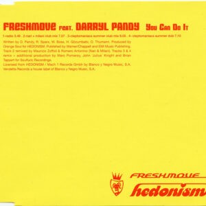 Freshmove Feat. Darryl Pandy ‎– You Can Do It (Used CD)