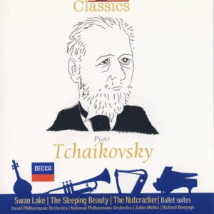 Pyotr Tchaikovsky | Israel Philharmonic Orchestra | National Philharmonic Orchestra | Zubin Mehta | Richard Bonynge ‎– Swan Lake | The Sleeping Beauty | The Nutcracker | Ballet Suites (Used CD)