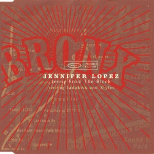 Jennifer Lopez Featuring Jadakiss And Styles ‎– Jenny From The Block (CD)