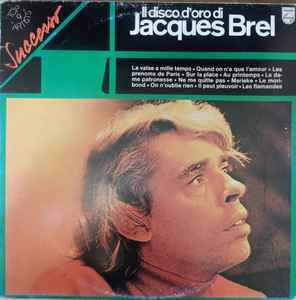 Jacques Brel ‎– Il Disco D'Oro Di Jacques Brel (Used Vinyl)