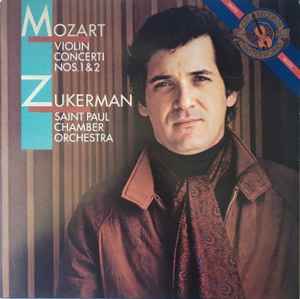 Mozart - Zukerman, Saint Paul Chamber Orchestra ‎– Violin Concerti Nos. 1 & 2 (Used Vinyl)