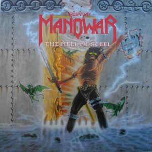 Manowar ‎– Best Of Manowar - The Hell Of Steel (Used Vinyl)