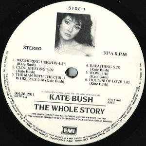 Kate Bush ‎– The Whole Story (Used Vinyl)