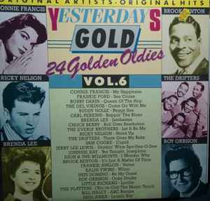 Various ‎– Yesterdays Gold Vol. 6 (24 Golden Oldies) (Used Vinyl)