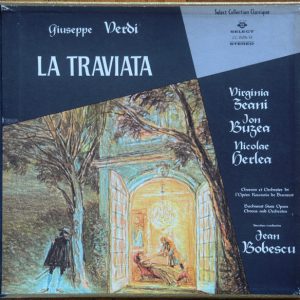 Giuseppe Verdi, Virginia Zeani, Ion Buzea, Nicolae Herlea ‎– La Traviata (Used Vinyl)(BOX)